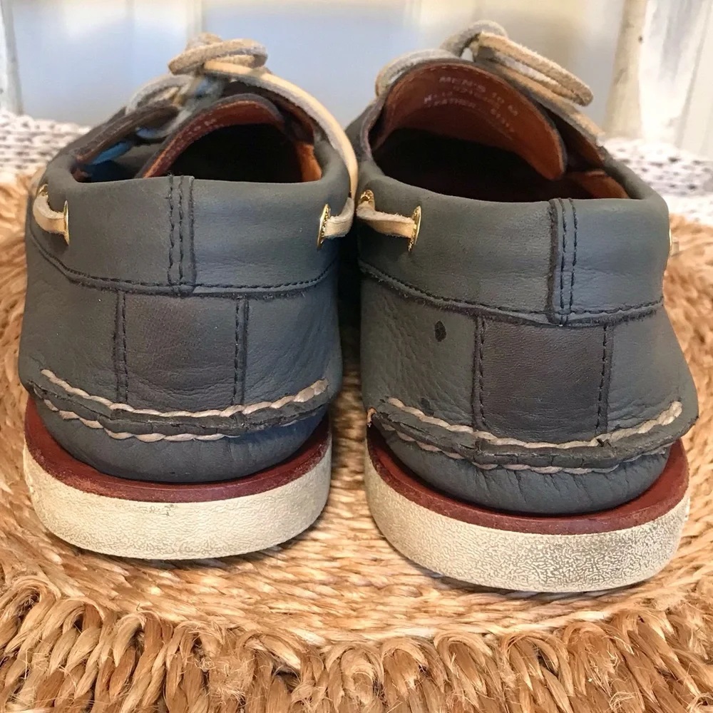 Sperry Gold Cup Authentic Original 2-Eye Boat Shoe Size 10